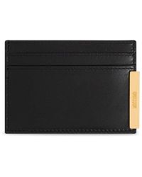 Moschino - Logo Engraved Card Holder - Lyst