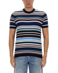 Missoni - Knitted T-shirt - Lyst