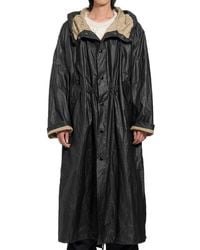 Dries Van Noten - Oversized Hooded Coat - Lyst