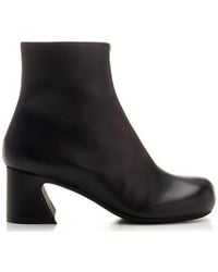Marni - Round Toe Zip-up Ankle Boots - Lyst