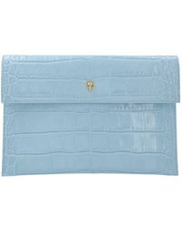 Blue Clutches and evening bags for Women | Lyst
