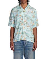 Amiri - All-Over Printed Short-Sleeved Shirt - Lyst