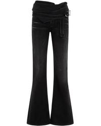 Y. Project - Belted Waist Jeans - Lyst