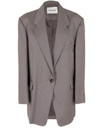 Low Classic - V-neck Single-breasted Blazer - Lyst