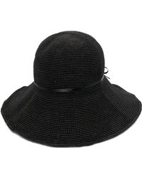 Totême - Knot-tie Detail Straw Hat - Lyst