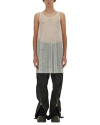 Rick Owens - Knitted Tank Top - Lyst