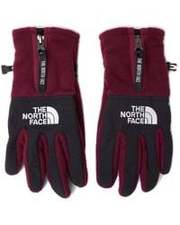 The North Face - Denali Etip Logo Embroidered Gloves - Lyst