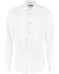 Dolce & Gabbana - Poplin Tuxedo Shirt - Lyst