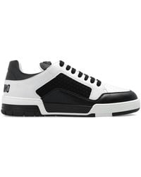 Moschino - Panelled Low-top Sneakers - Lyst