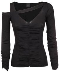 Pinko Long-sleeved tops for Women - Up to 86% off at Lyst.com