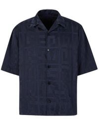 Givenchy - 4g Motif Short-sleeved Shirt - Lyst
