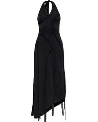 AVAVAV - Halter Neck Lace Dress - Lyst