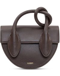 Yuzefi - Pretzel Foldover Top Shoulder Bag - Lyst