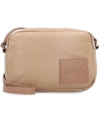 BOSS - Deva Fabric Shoulder Bag - Lyst