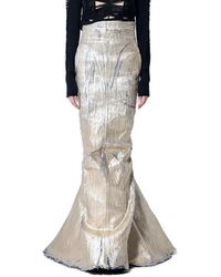 Rick Owens - Lido High Waist Maxi Skirt - Lyst