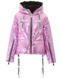 Save 19% Khrisjoy Synthetic Iconic Down Jacket in Pink Womens Clothing Jackets Casual jackets 