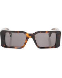 Off-White c/o Virgil Abloh - Milano Rectangle Frame Sunglasses - Lyst