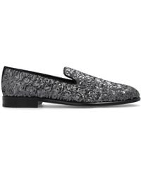 Dolce & Gabbana - Sequin Embellished Loafers - Lyst