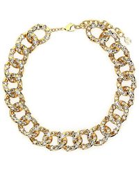 Swarovski - Dextera Embellished Necklace - Lyst