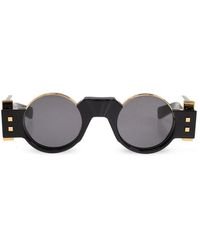 Balmain - Olivier Ii Round Frame Sunglasses - Lyst