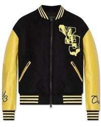 Y-3 - Bomber Jacket With Logo - Lyst