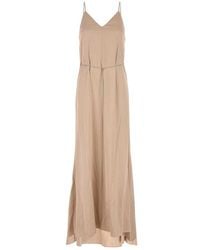 Fendi - Silk Dress With Belt - Lyst