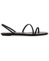 Rene Caovilla - Embellished Strappy Flat Sandals - Lyst