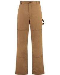 Dolce & Gabbana - Stretch Cotton Trousers - Lyst