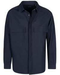 Giorgio Armani - Concealed Button Jacket - Lyst