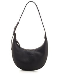 Longchamp - Blck Small Roseau Essential S Bag - Lyst