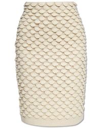 Bottega Veneta - Knit Stitch Skirt - Lyst