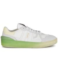 Lanvin - Clay Lace-up Sneakers - Lyst
