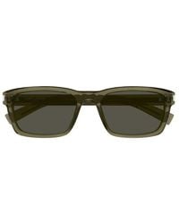Saint Laurent - Rectangle Frame Sunglasses - Lyst