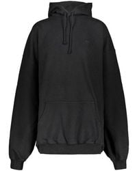 Vetements Patched Hoodie in Black | Lyst Vetements Patched Hoodie in Black | Lyst