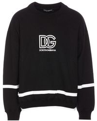 Dolce & Gabbana - Dg Logo Sweatshirt - Lyst