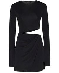 The Andamane - Cut-out Long-sleeved Dress - Lyst