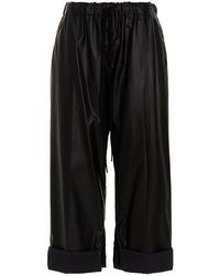 MM6 by Maison Martin Margiela - Coated Trousers - Lyst