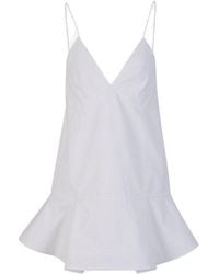 Khaite - Cotton Mini Dress - Lyst
