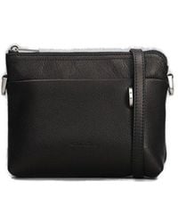 Rick Owens - Small Logo Embossed Zipped Shoulder Bag - Lyst