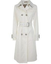 Herno - Delan Double Breasted Trench Coat Clothing - Lyst