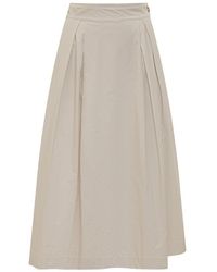 Woolrich - Easy Full Skirt - Lyst