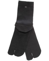 Maison Margiela Jersey Socks - Black