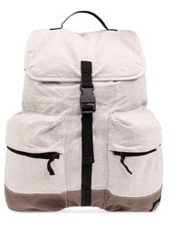 Stone Island - Linen Backpack, - Lyst