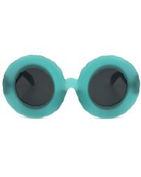 Linda Farrow - X Jeremy Scott Round Frame Sunglasses - Lyst