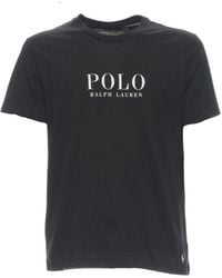 Polo Ralph Lauren - Logo-printed Crewneck T-shirt - Lyst