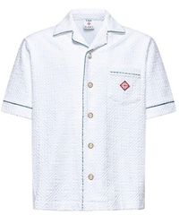 CASABLANCA - Monogram Terry Shirt - Lyst