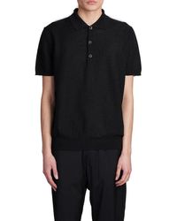 Barena - Marco Piqué Knitted Polo Shirt - Lyst
