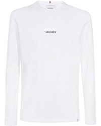 Les Deux - Long Sleeve Crew T-Shirt - Lyst