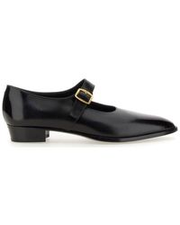 Bally - Gerwin Buckled Flat Pumps - Lyst