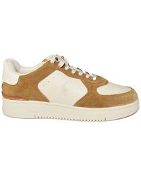 Polo Ralph Lauren - Masters Court Lace-Up Sneakers - Lyst